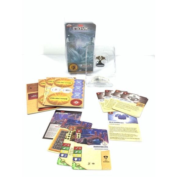 Dungeon & Dragon D&D Attack Wing Ballista Expansion Pack Wizkids - Picture 5 of 5